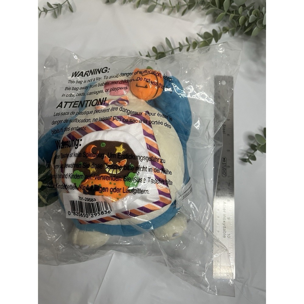 Pokemon Center Original Snorlax Plush Doll Pokémon Pumpkin Banque Halloween 2021